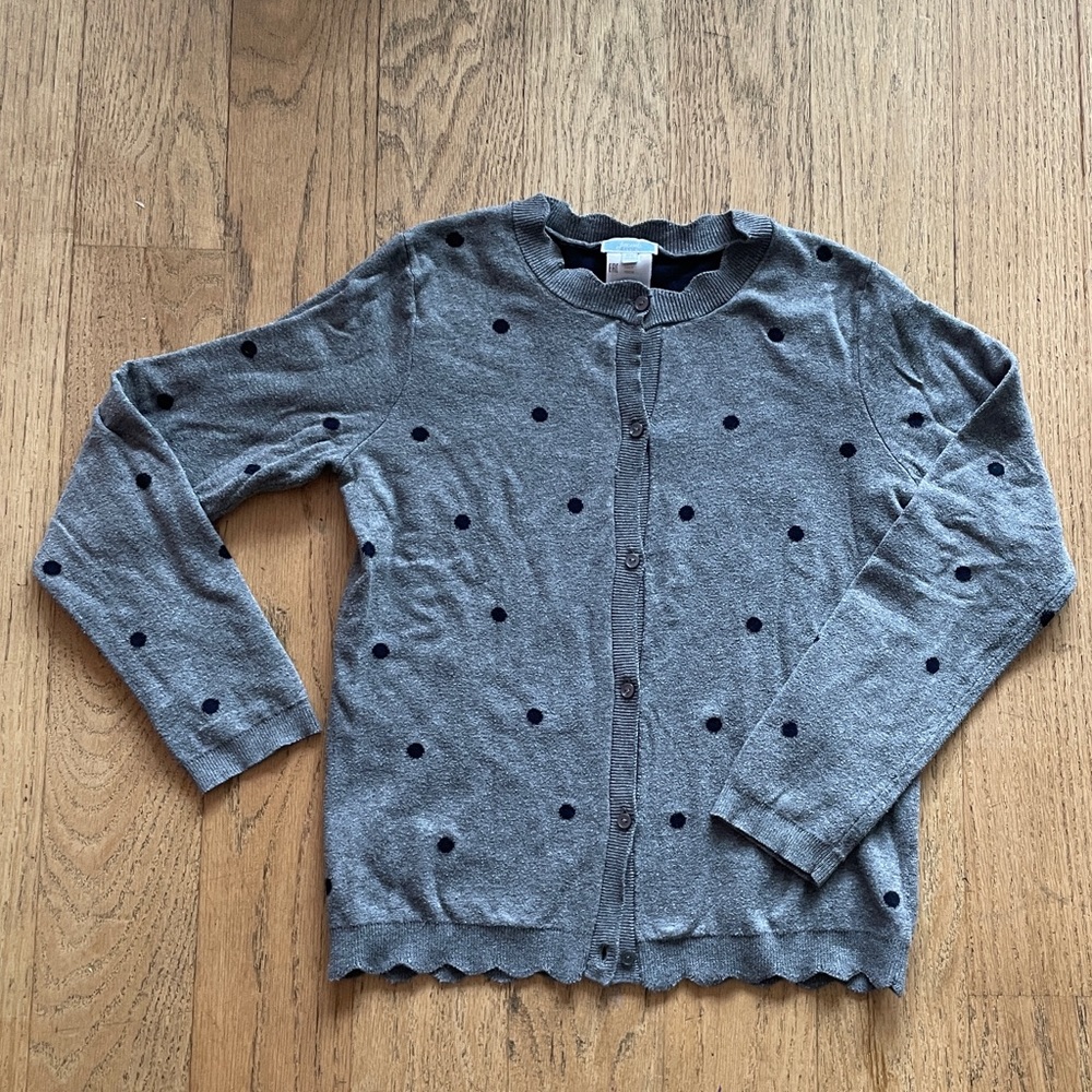 Jacadi dotted cardigan
